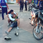 Iquitos: Ciudadano extranjero termina herido tras agredir a mototaxista en un grifo
