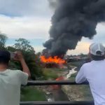 ¡Voraz incendio en Moronacocha! Fuego consume viviendas de material rústico y genera alarma en Iquitos