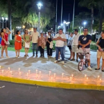 Maestros realizan vigilia en Iquitos exigiendo libertad para el director y docente investigados por la tragedia en el colegio Petronila Perea